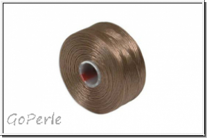 S-Lon, Size D, Beading Thread, F�delgarn, light copper, 1 Spule